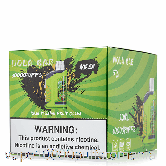 Vape Romania [10-pack] So Soul Nola Bar 10000 De Unică Folosință